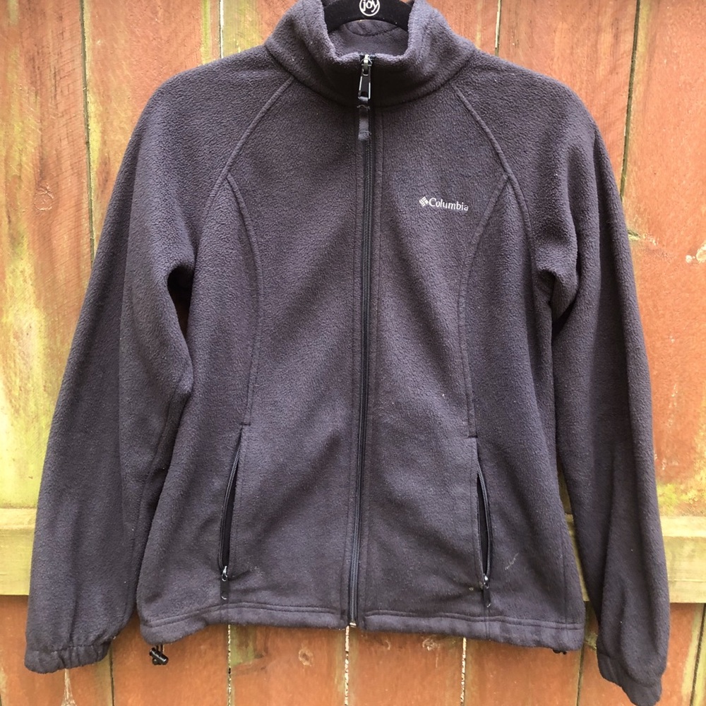 Gray Columbia fleece